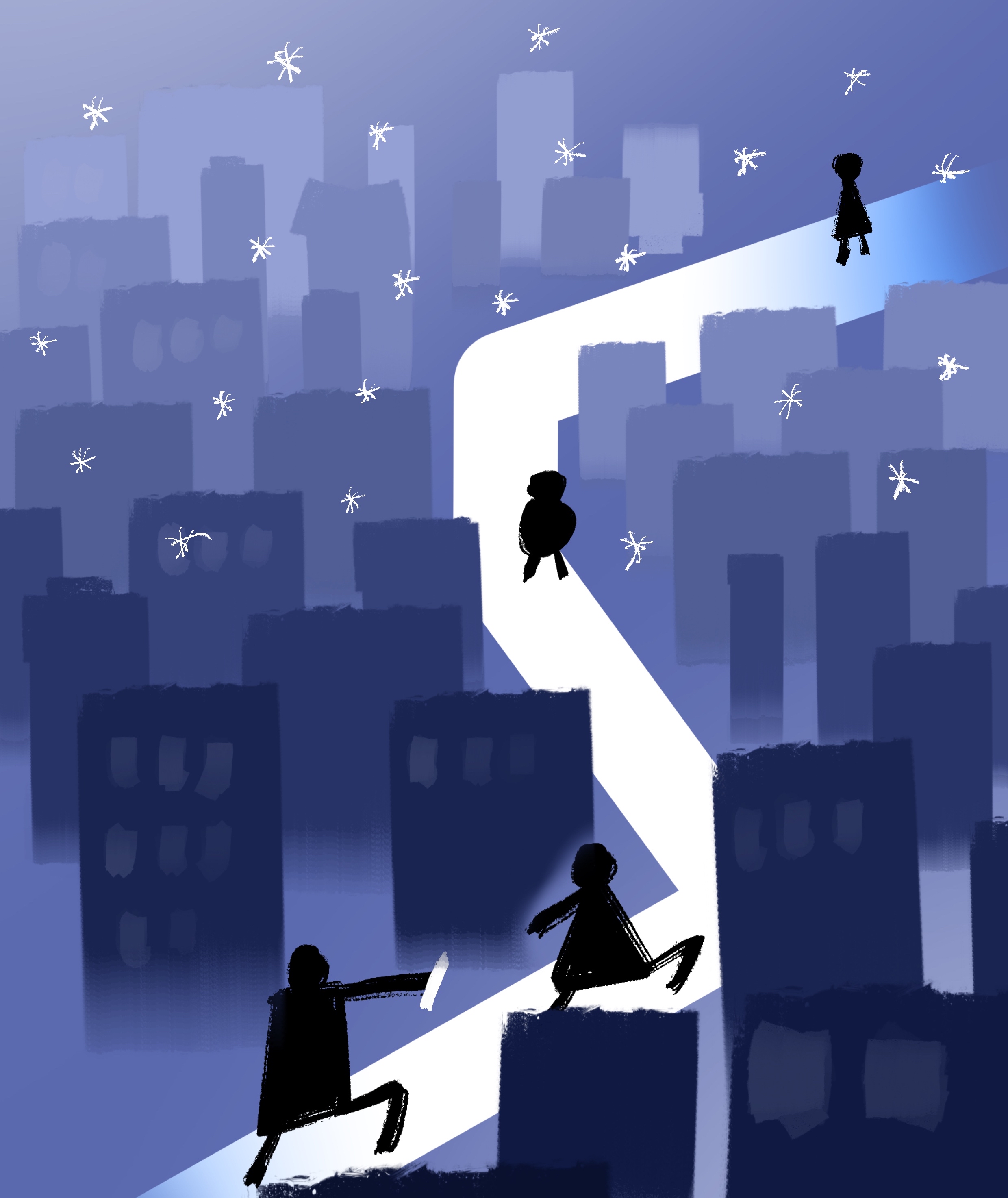 Týmová výzva ilustrace